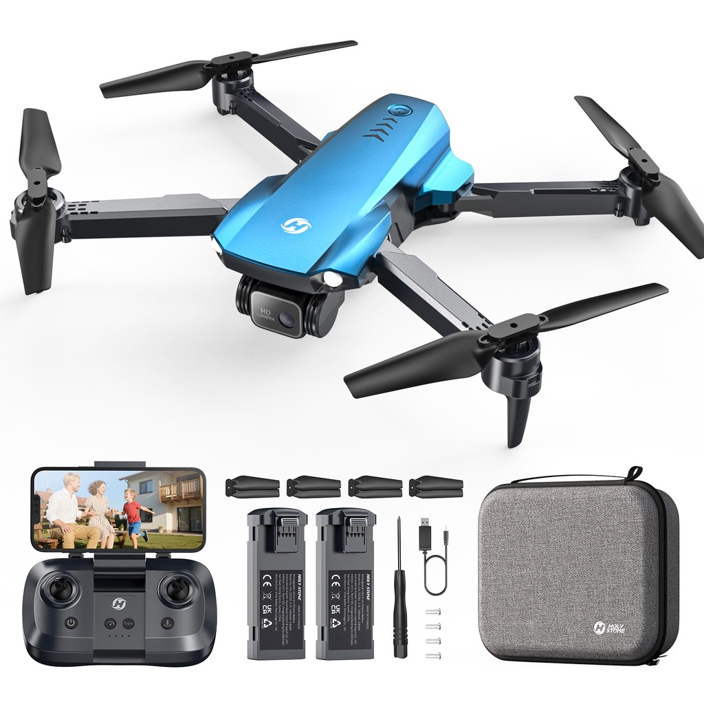 Holy Stone HS290 Foldable Drone with 1080P HD Camera for Beginners, RC Quadcopter with Opti