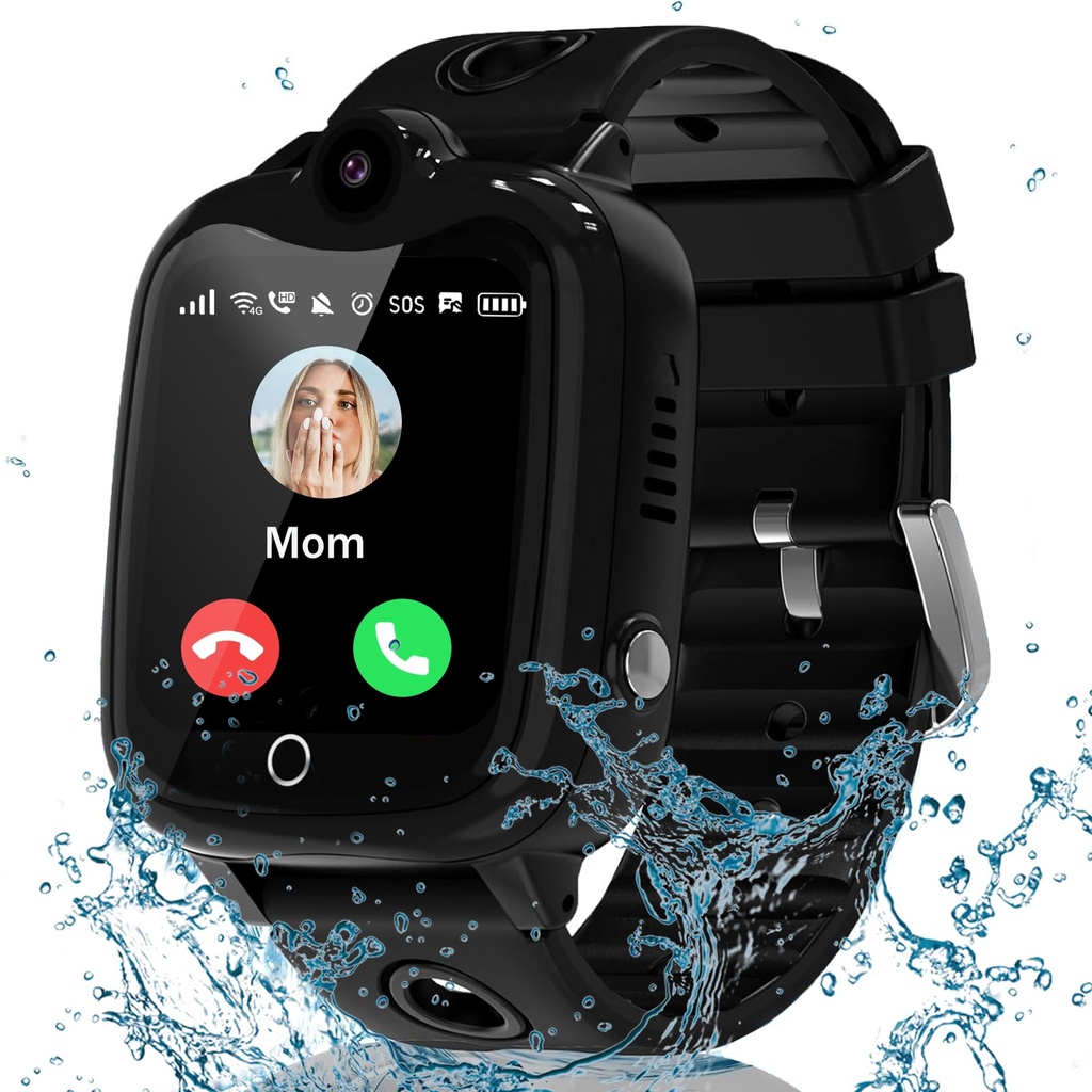 Kids Smart Watch Boys Girls, 4G Smart Watch for Kids Watch with Video Call GPS SOS Voice Ch