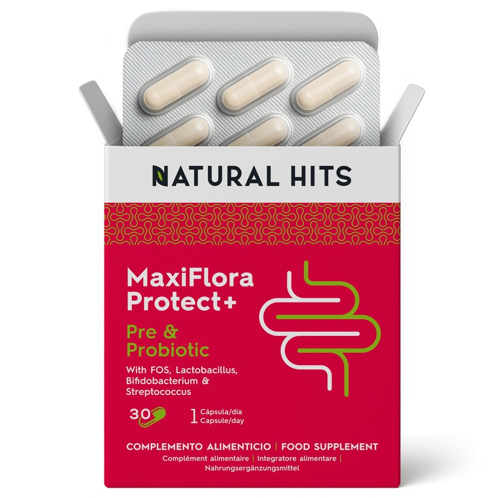 NATURAL HITS - Prebiotics and Probiotics for Gut Health - Supplements for Men and Women - 3 (copy)