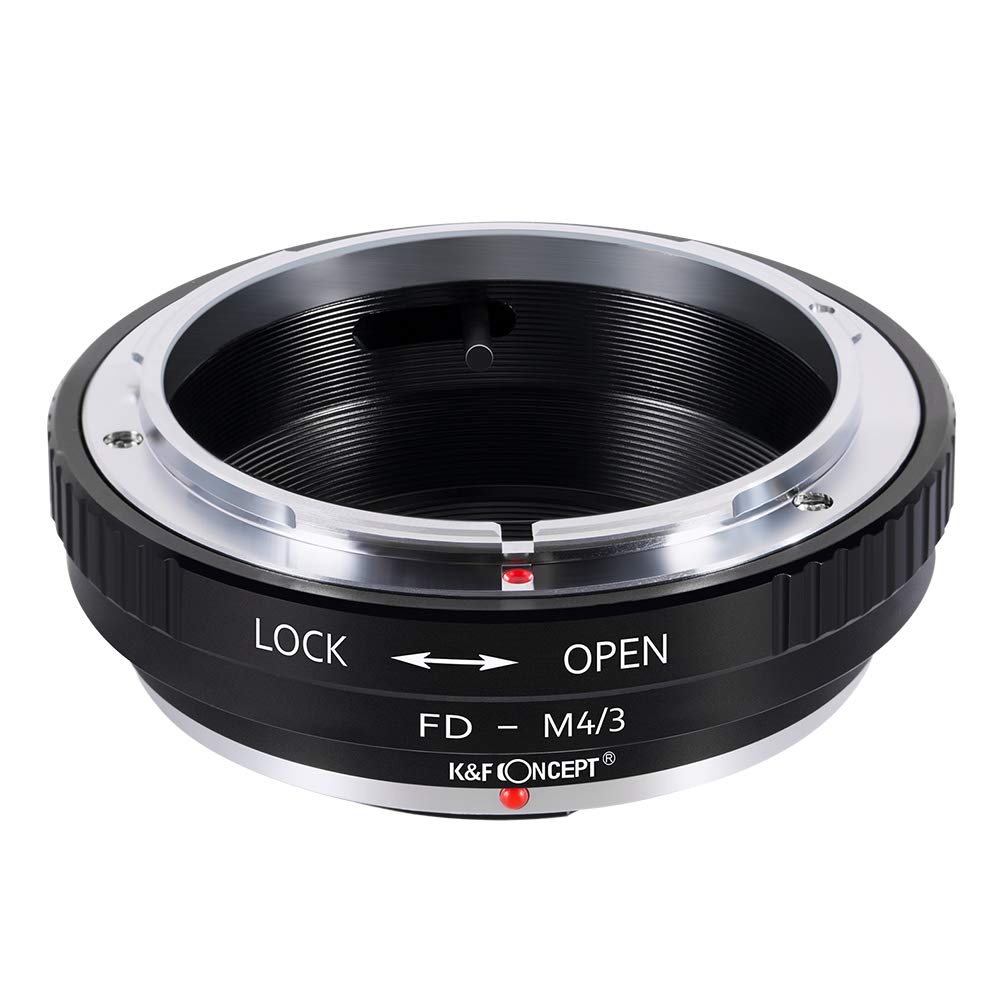 K&F CONCEPT FD to M4/3 Lens Mount Adapter, Compatible with Canon FD/FL Lens