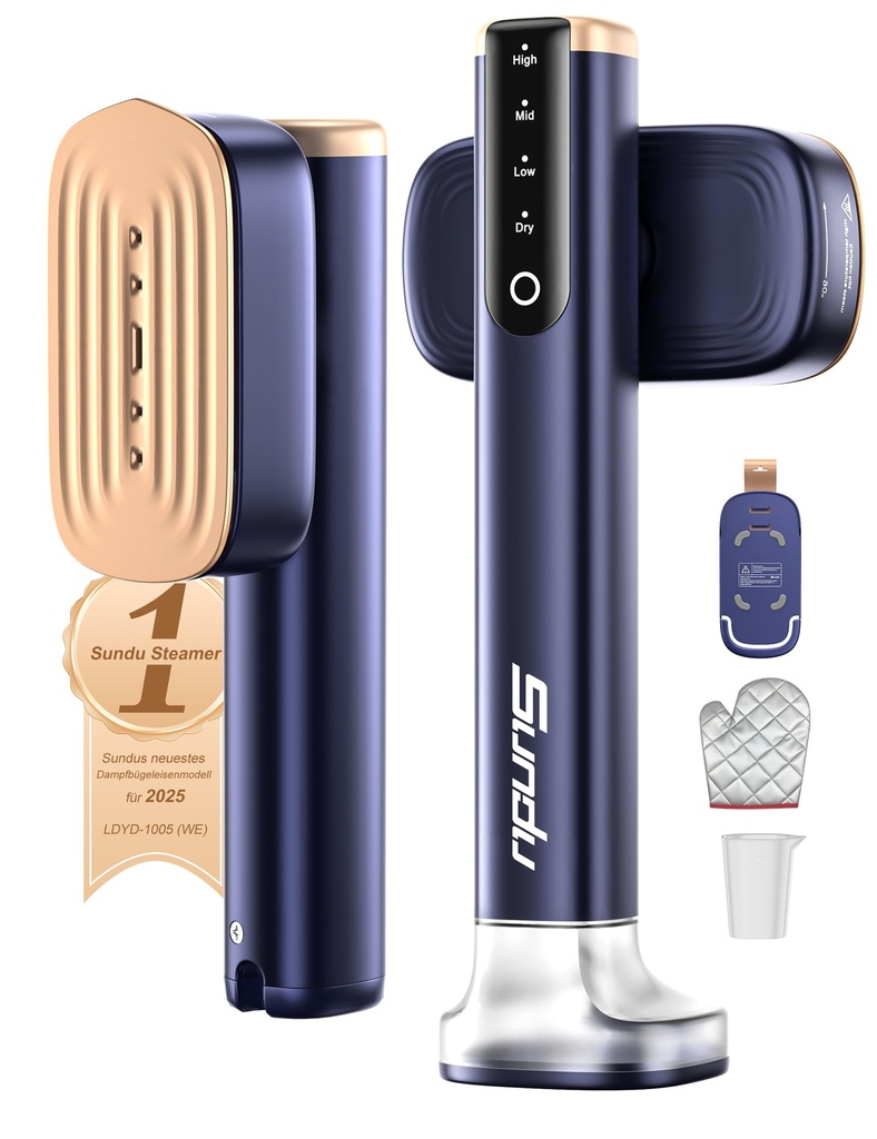 Sundu Clothes Steamer, 1200W Handheld Garment Steamer for Clothes, 280ml Water Tank Portable