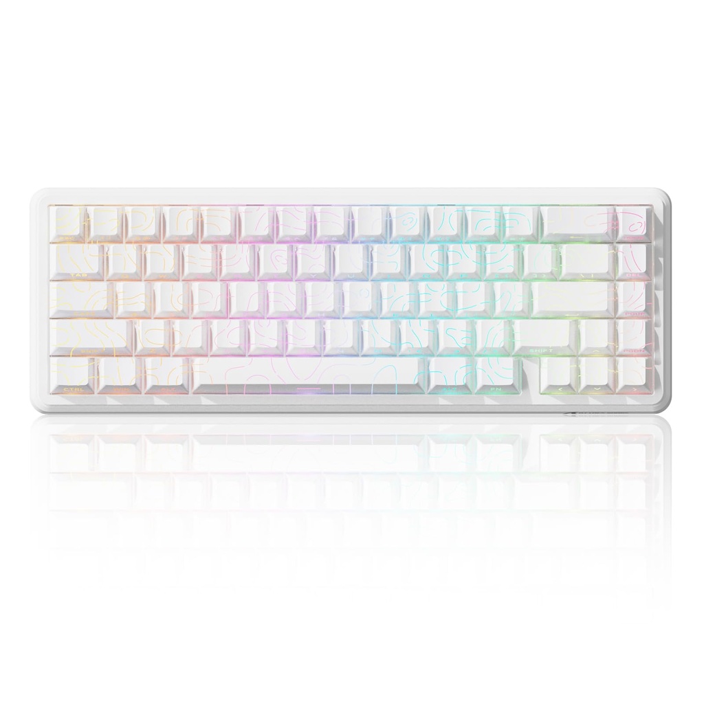 ATTACK SHARK X65 HE Magnetic Switch Rapid Trigger Keyboard, 65% Wired Gaming Keyboard 