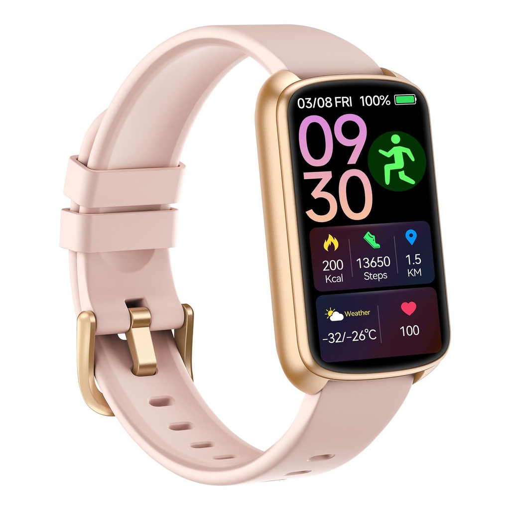 RLQA Fitness Tracker old pink