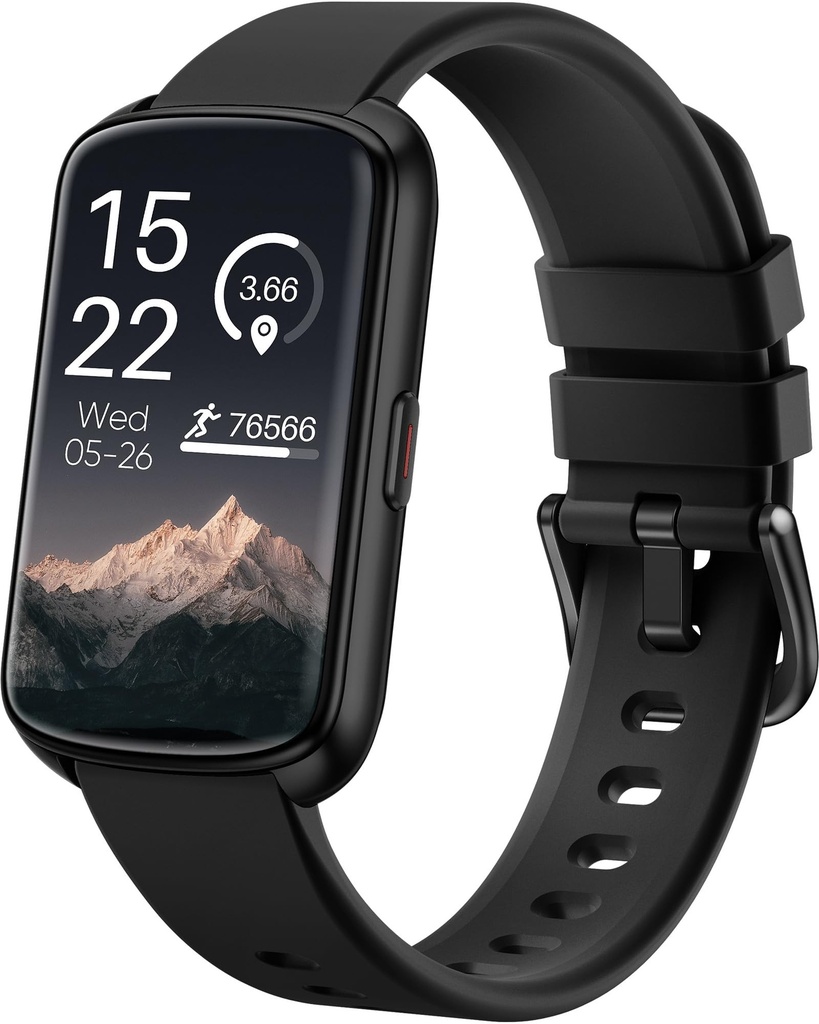 Fitness Tracker, Smart Watch for Women Men with 24/7 Heart Rate/Blood Pressure/Blood Oxygen