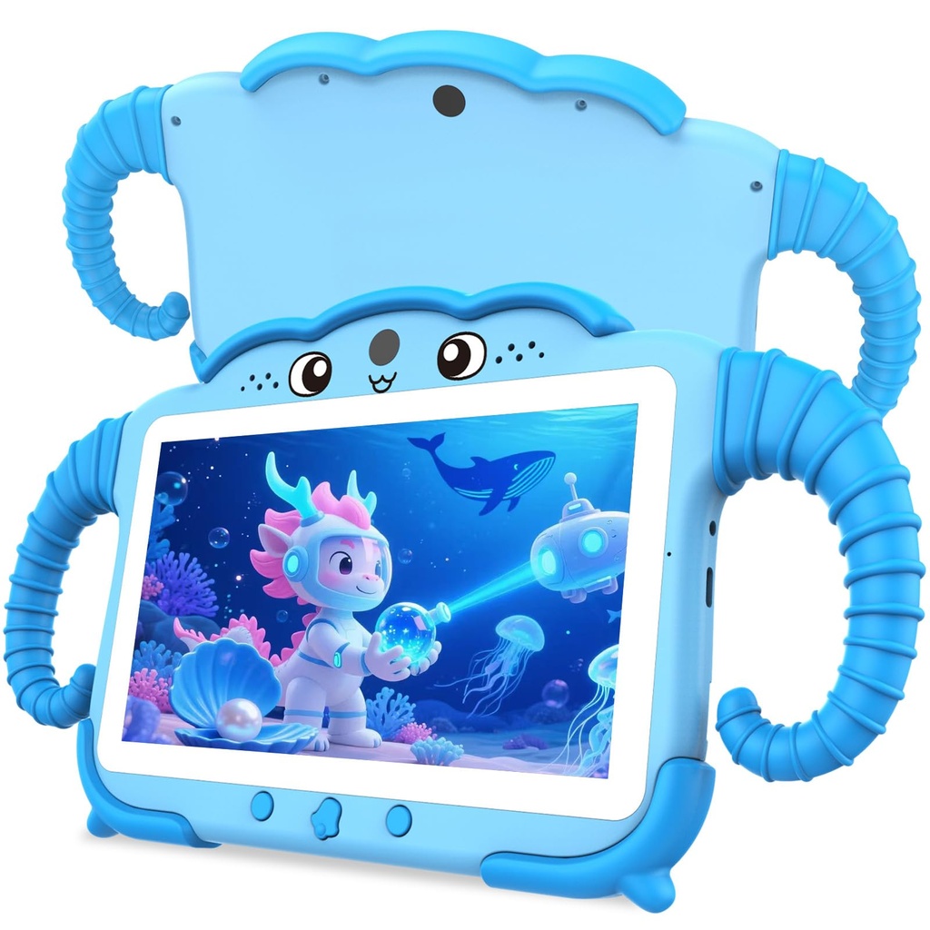 TUNUYEXST 7 Inch Kids Tablet for Toddlers, ChildrenÃ¢Â€Â™s Tablet for Kids with Quad Core 32