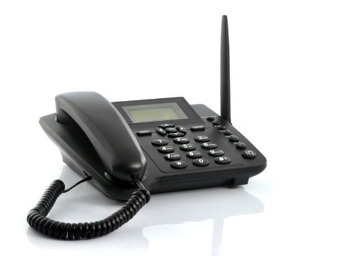 BW Wireless GSM Desktop Phone - Desktop Style Phone with SIM Card Slot