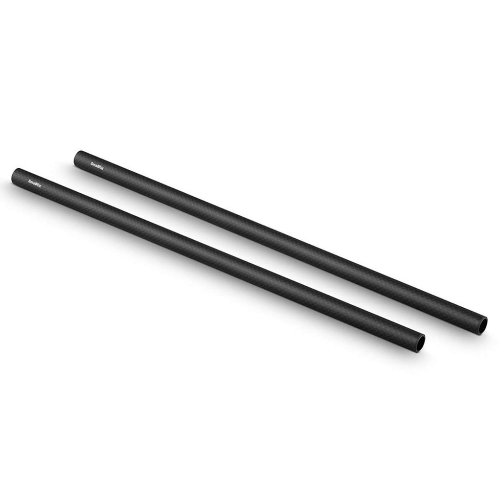 SMALLRIG 15mm Carbon Fiber Rod(Non-Thread) for 15mm Rod Support System, 12 inches(30cm) Lon