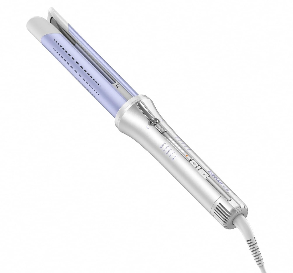 SHEGLAM 25mm One Touch Automatic Curling Iron with Cool Air Ã”Ã‡Ã´ Long-Lasting Curls for Bo