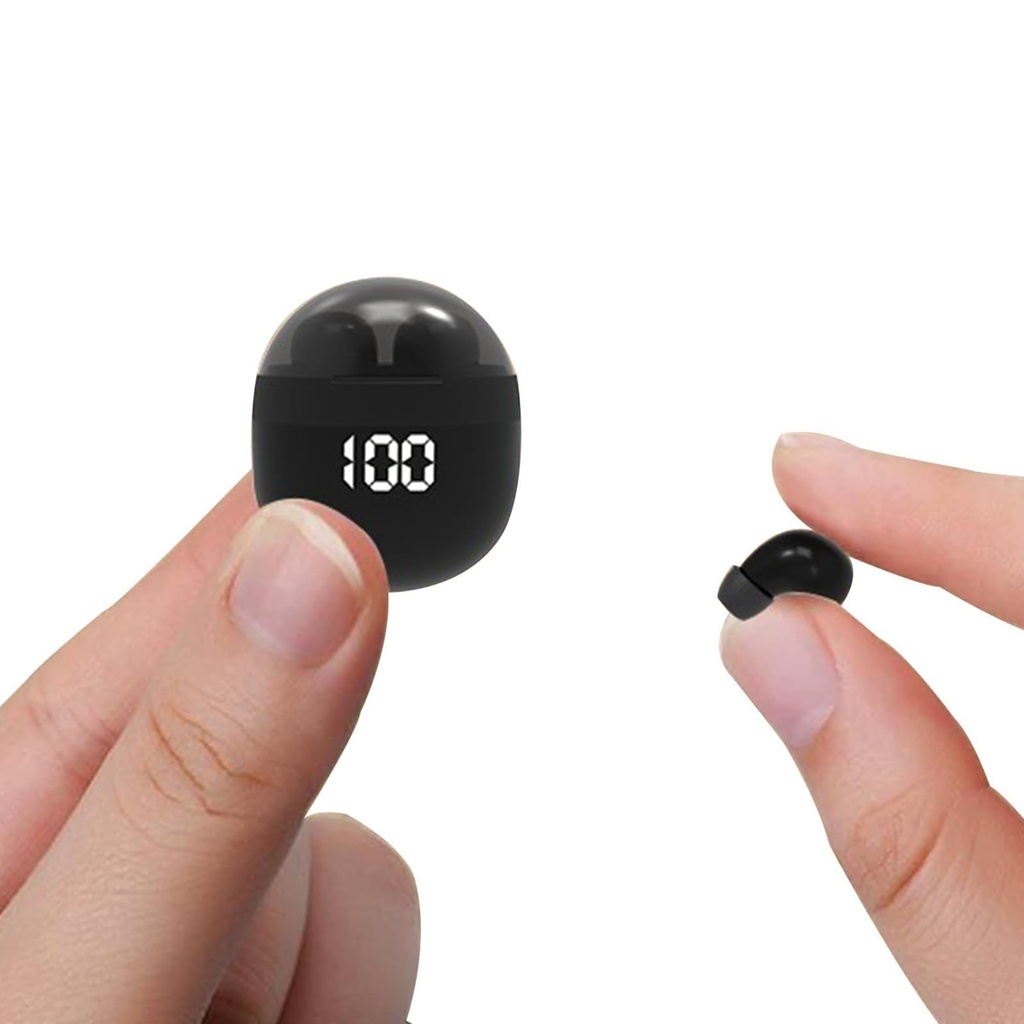 Xmenha Tiny Mini Invisible Earbuds Wireless Bluetooth Low Profile Micro Smallest Discreet 