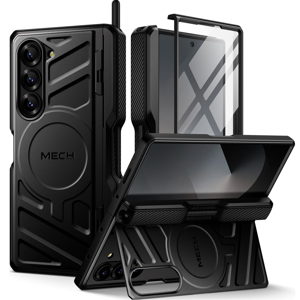 Tongate Compatible with Samsung Galaxy S24 Case with Screen Protector & Slide Camera Cover