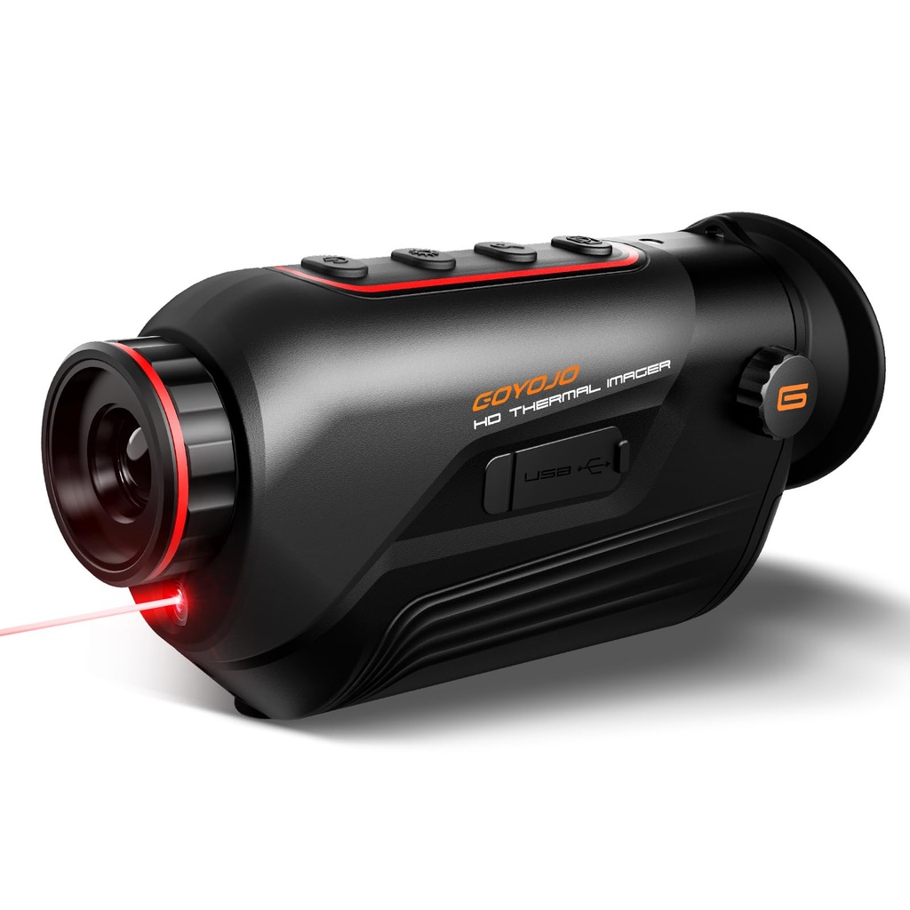 GOYOJO Thermal Imaging Monocular, 384x288(50Hz) 17m Infrared Night Vision Detector (no box)