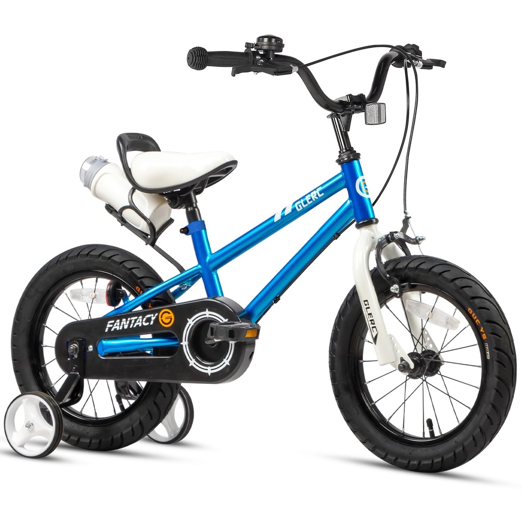 Glerc Fantacy 12 14 16 18 20 Inch Kids Bike for 2-14 Years Old Boys Girls Bicycles with Wate