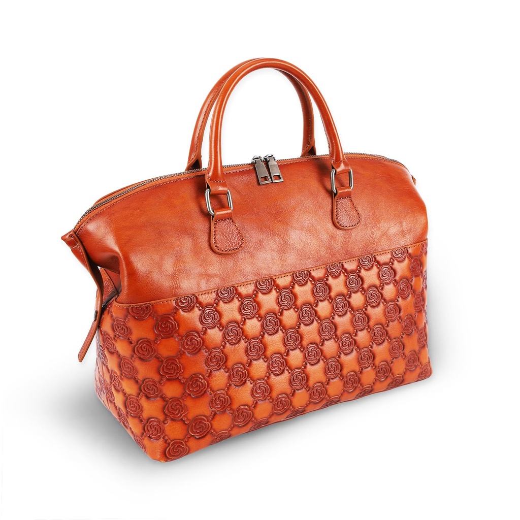 ArtsEye Genuine Leather Handbags for Women Satchel Tote Bags Top Handle Ladies Purses (5593