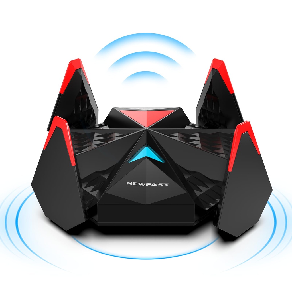 NEWFAST 5400Mbps WiFi 6E Adapter for PC, 2.4G/5/6GHz Wireless USB 3.0 Adapter, MU-MIMO, High