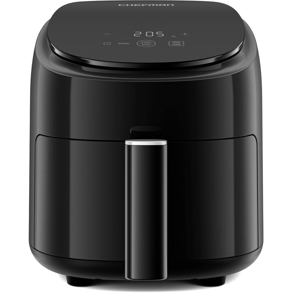 Chefman 2L Mini Air Fryer, PFAS-Free Nonstick Basket, Digital Timer