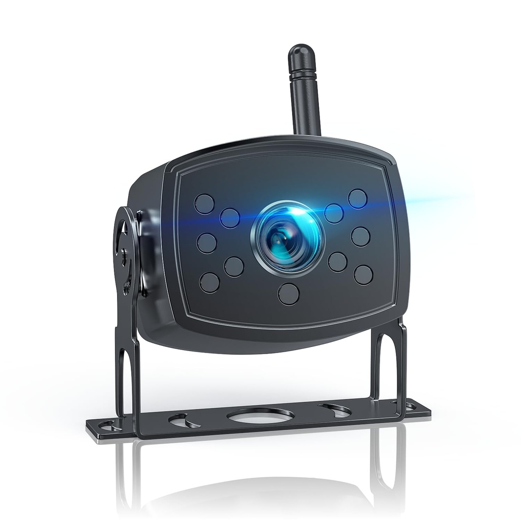 VASTEND Reversing Camera Wireless Radar HD 1080P Rear View, Night Vision IP69 Waterproof 