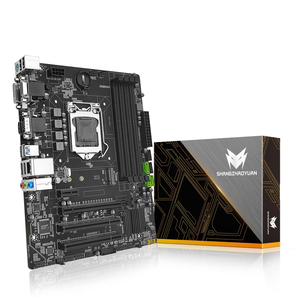 SHANGZHAOYUAN B85m Pro Motherboard LGA 1150 support Intel Core i7/i5/i3/Pentium/Celeron/E3 (