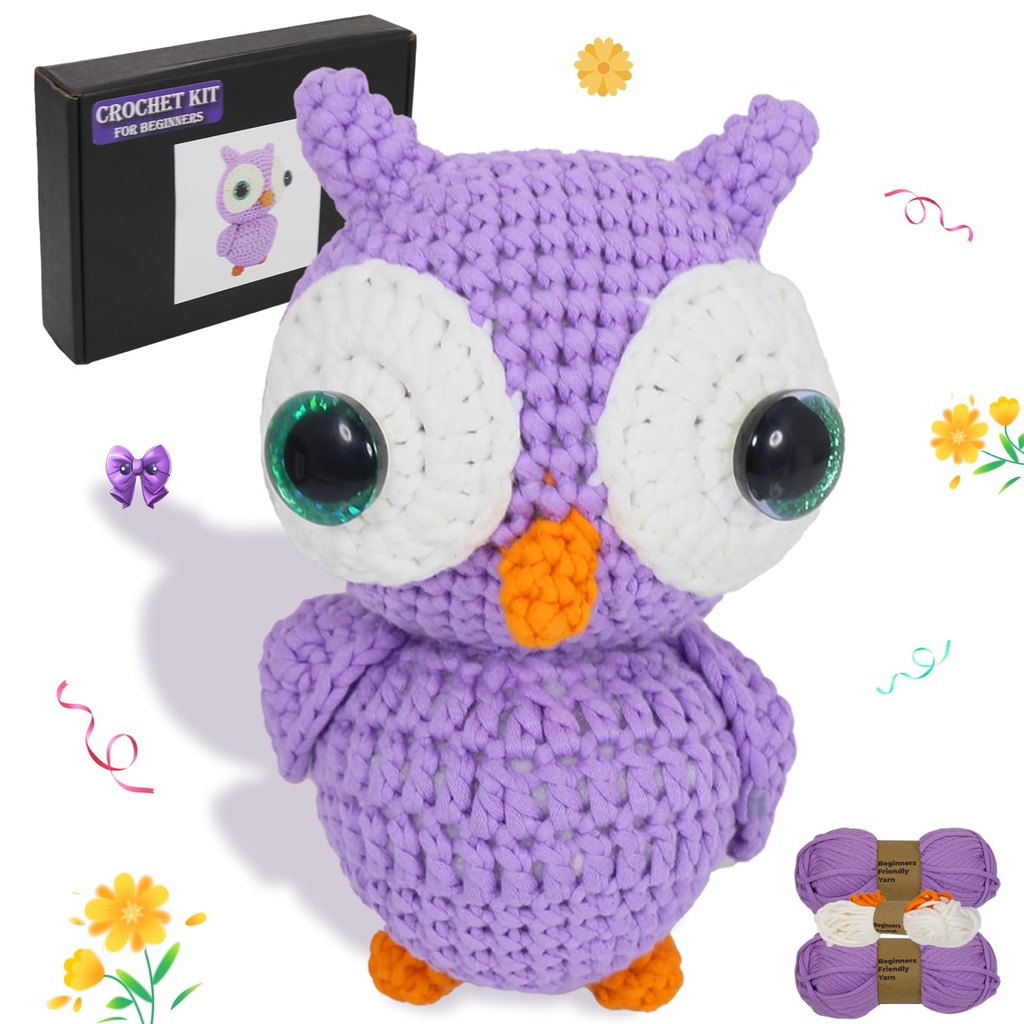 Posurry Crochet Kit for Beginners Animals. Suitable for Adults and Kids. The Customized Yar