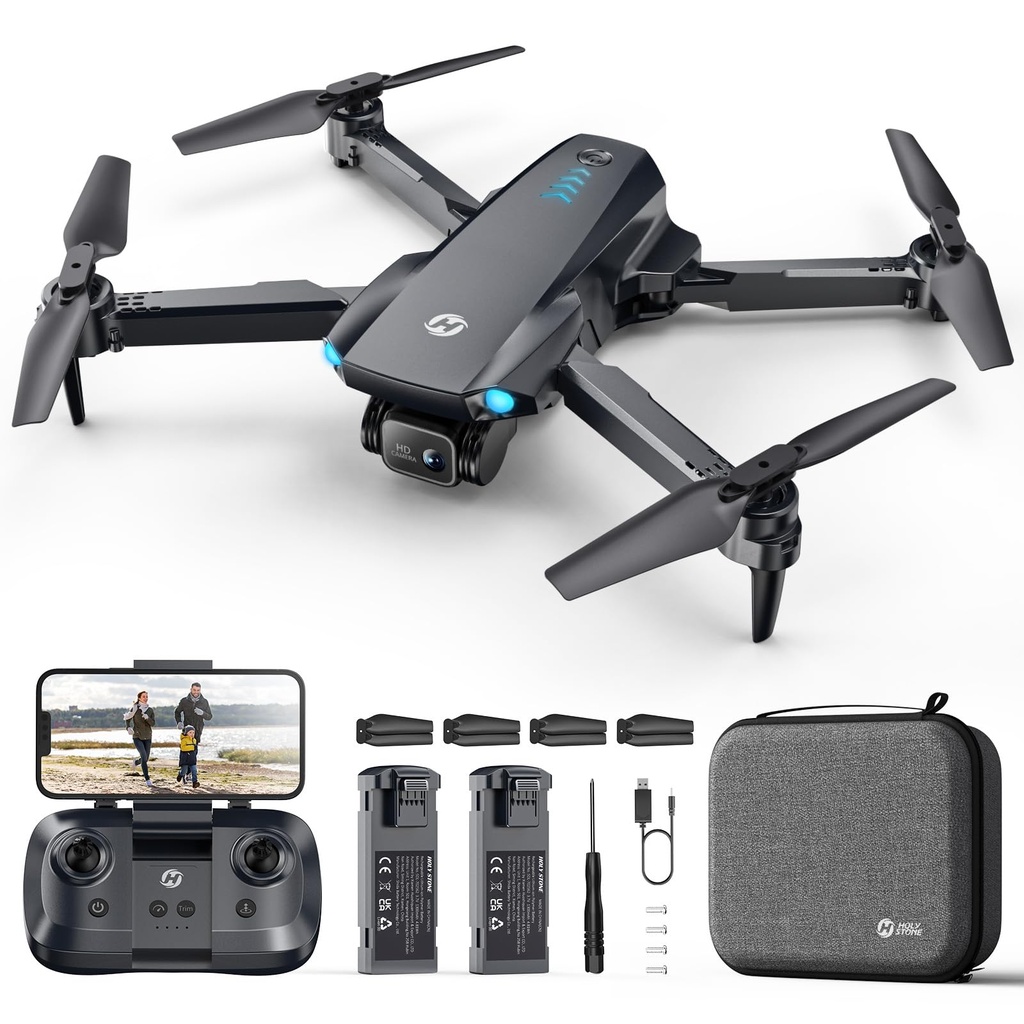Holy Stone HS290 Foldable Drone with 1080P HD FPV Camera for Beginners, RC Quadcopter with