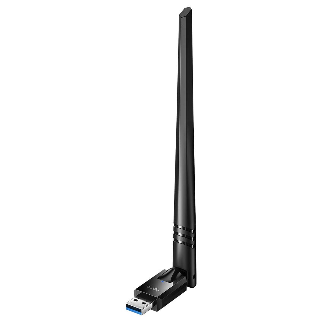 Cudy AC1300 Dual Band WiFi 5 USB 3.0 High-Gain Adapter for PC, WU1400