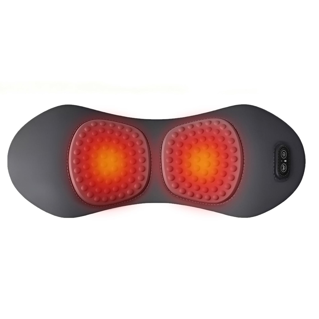 2026 New 3 in 1 Back Massager, 135??Golden Curvature, Spinal Traction, Therapeutic Heat, an