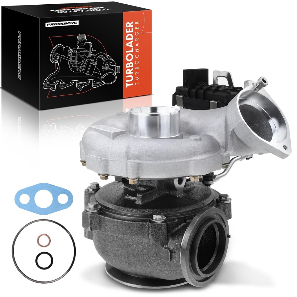 Frankberg Turbocharger Compatible with E93 325 3.0L Diesel 2009-2013 E60 525 530 3.0L Diese