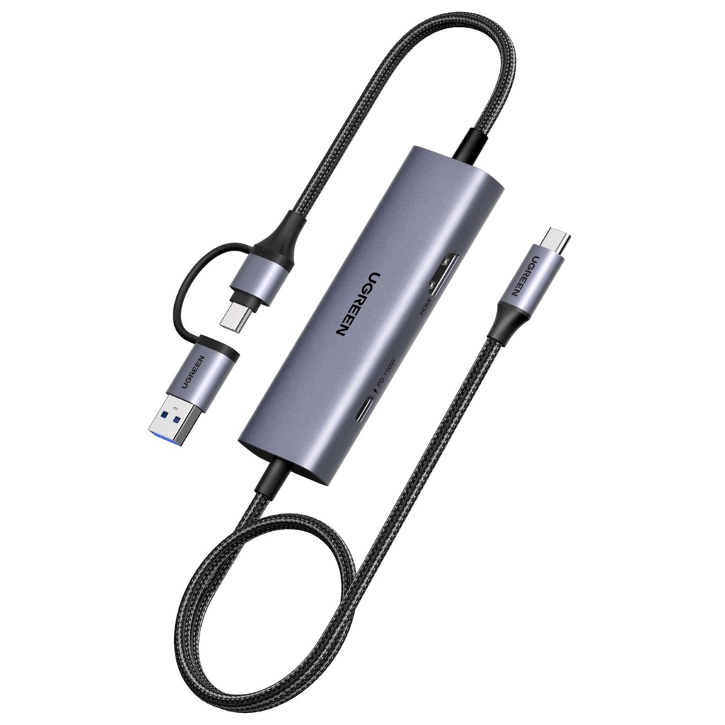 UGREEN Video Card Capture USB C,100W PD Fast Charger,2K 1080P60Hz Recording
