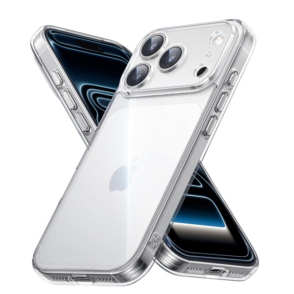 UGREEN for iPhone 17 Pro Max Case, Phone Case for iPhone 17 Pro Max, Clear