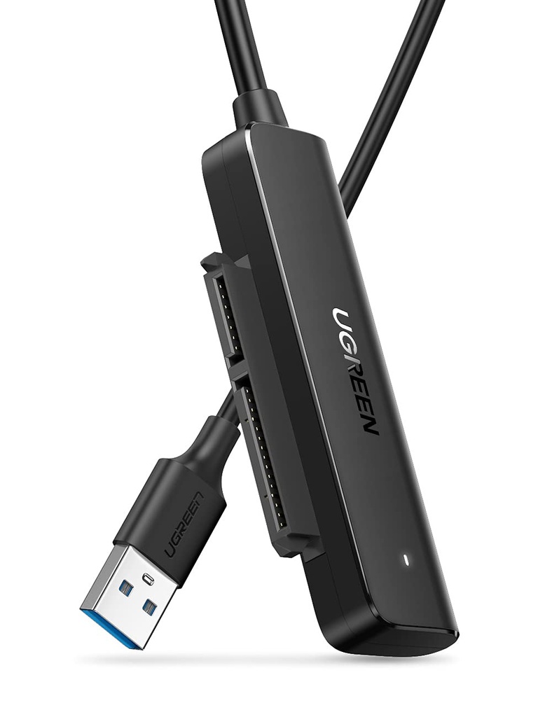 UGREEN USB 3.0 to SATA Adapter, 2.5 Hard Drive Reader, SATA to USB Cable