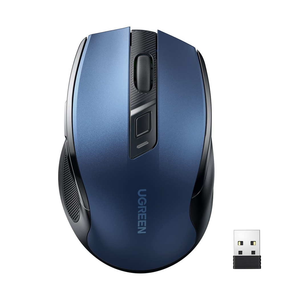 UGREEN Wireless Mouse, Slient Computer Mouse, 18-Month Battery, Plug & Play