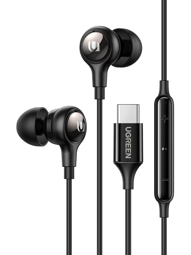 UGREEN HiTune USB C Headphones with Microphone Type C Wired Earphones Compatible with iPhon