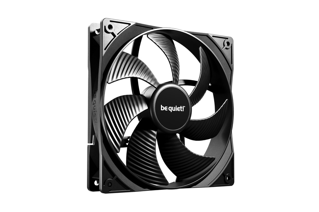 be quiet! Pure Wings 3 140mm PWM Fan, High Top-End Speed, Low Minimum RPM, Optimized Frame,