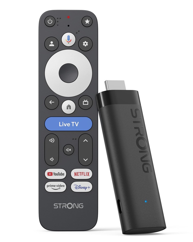 STRONG LEAP-NOVAUK Streaming TV Stick 4K, Android 14, 32GB Memory